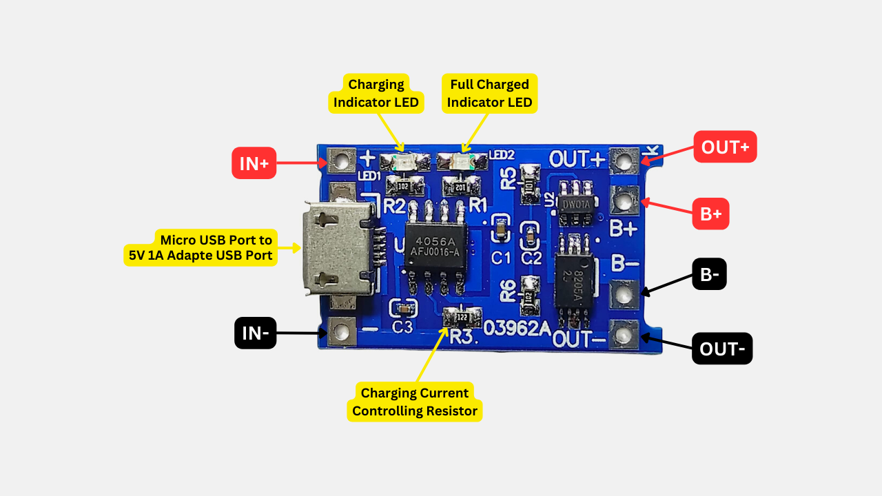 TP4056 charging module